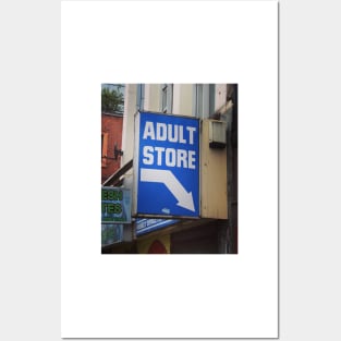 Adult Bookstore Posters and Art